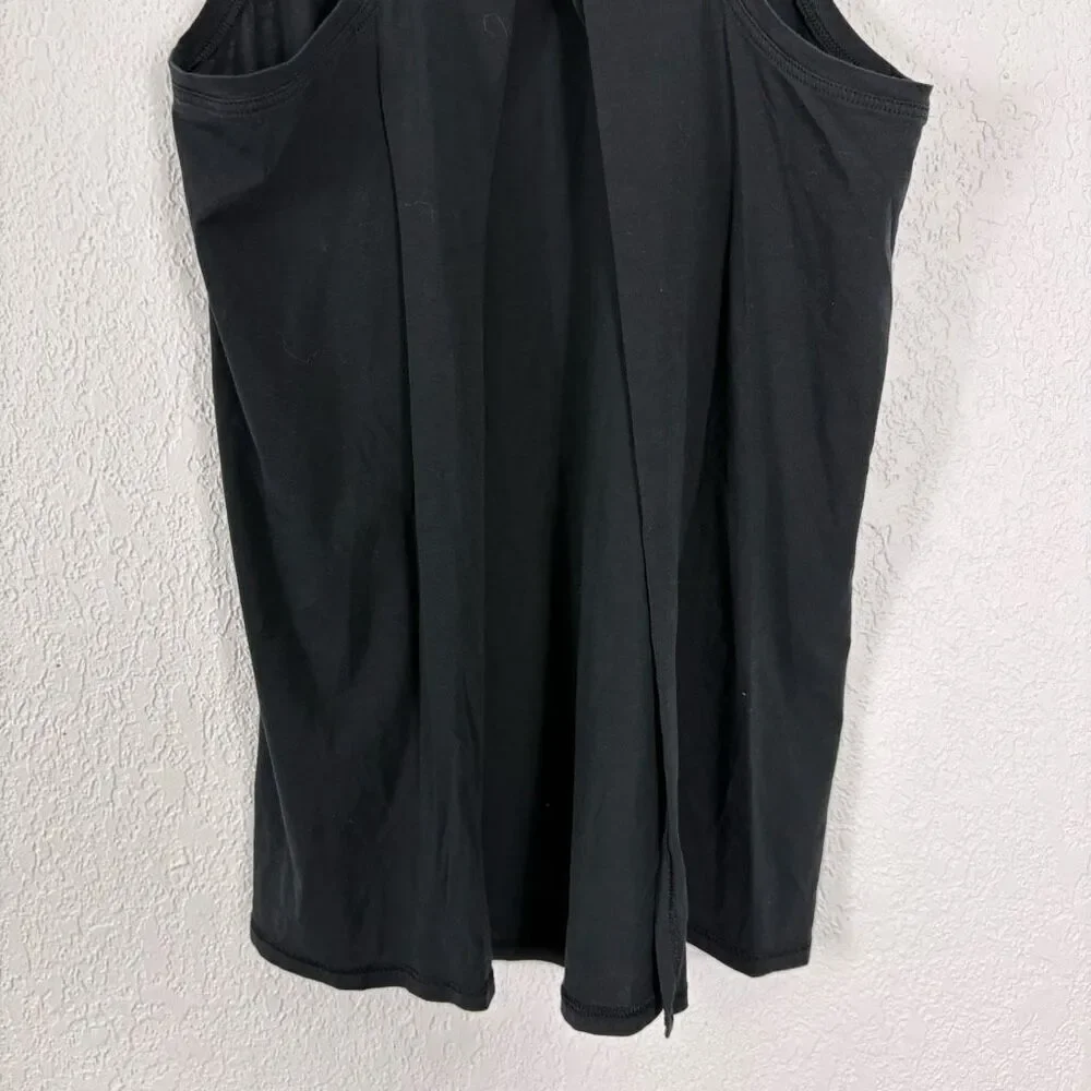 Lululemon‎ Slit Back Black Tank Top